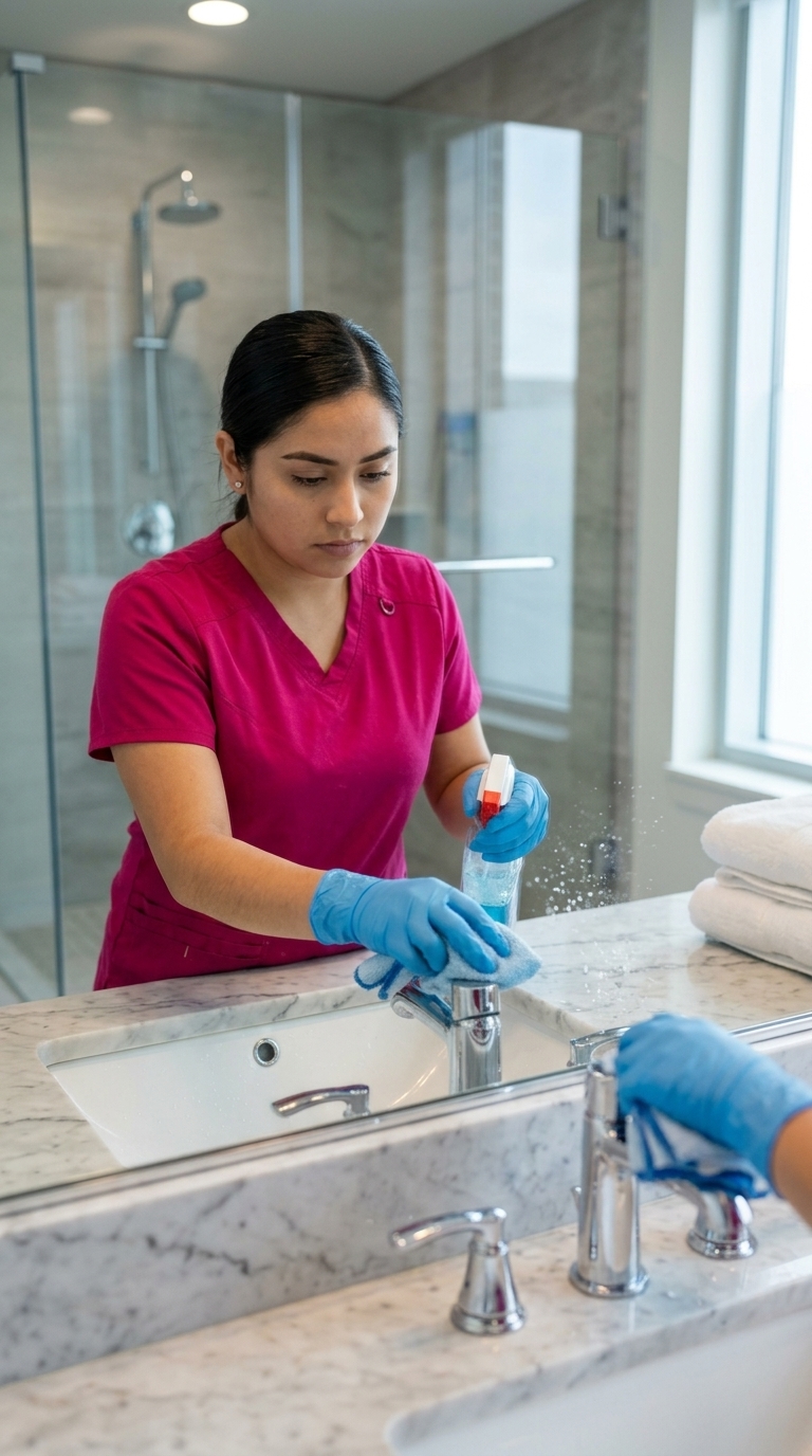 Bathroom Deep Clean