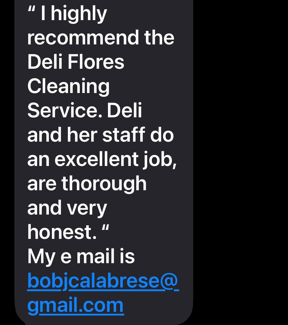 Second Real Customer Review for Adeliz General Cleaning